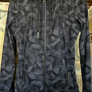 Women's Charcoal Camouflage Utility Jacket